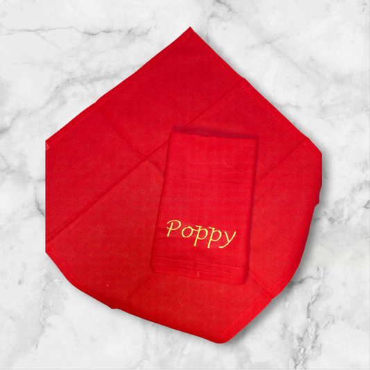 Personalised Christmas Napkins 4 Pack