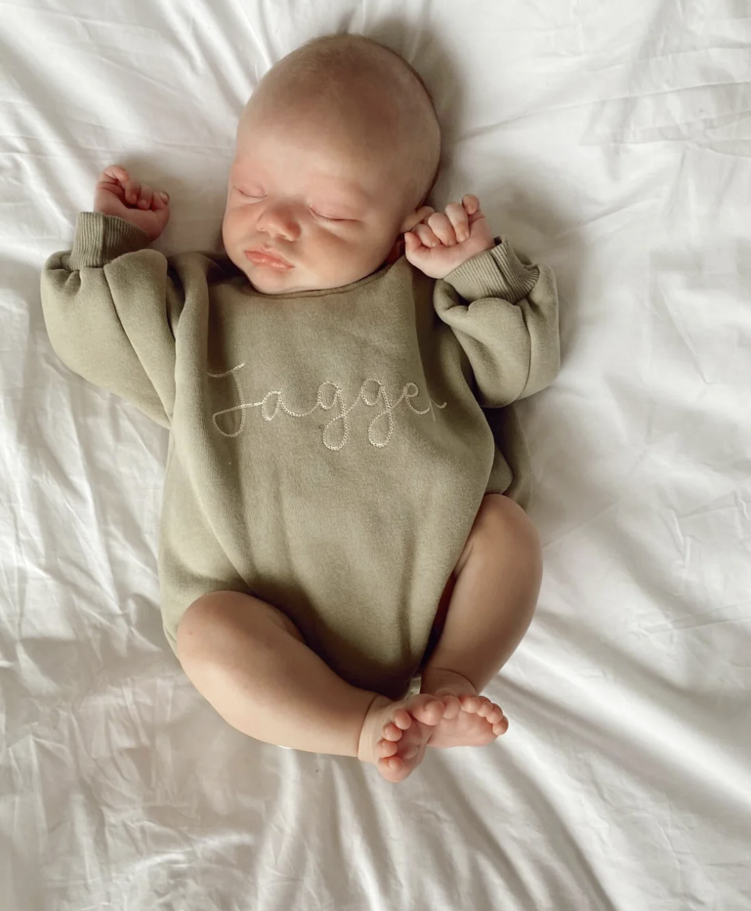 Personalised Embroidered Bubble Romper